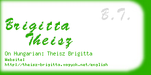 brigitta theisz business card